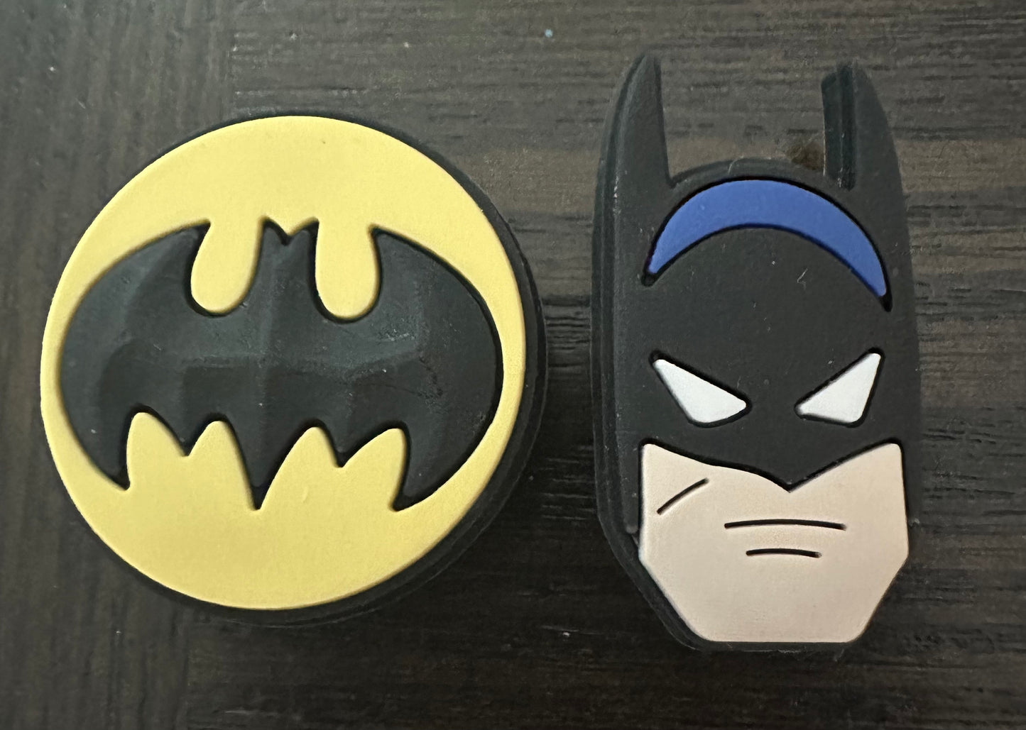 Batman shoe charm set