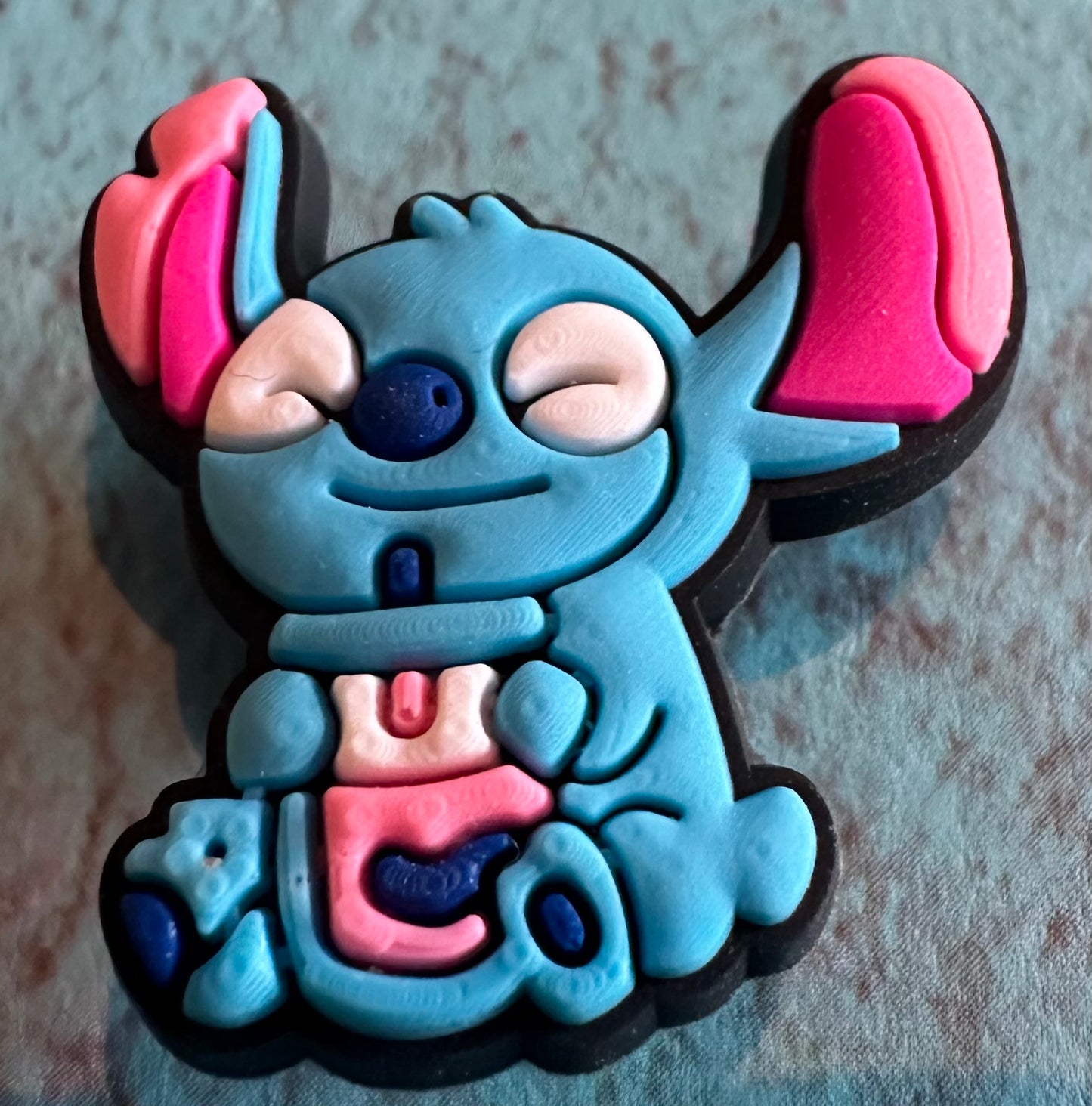 Stitch shoe charm