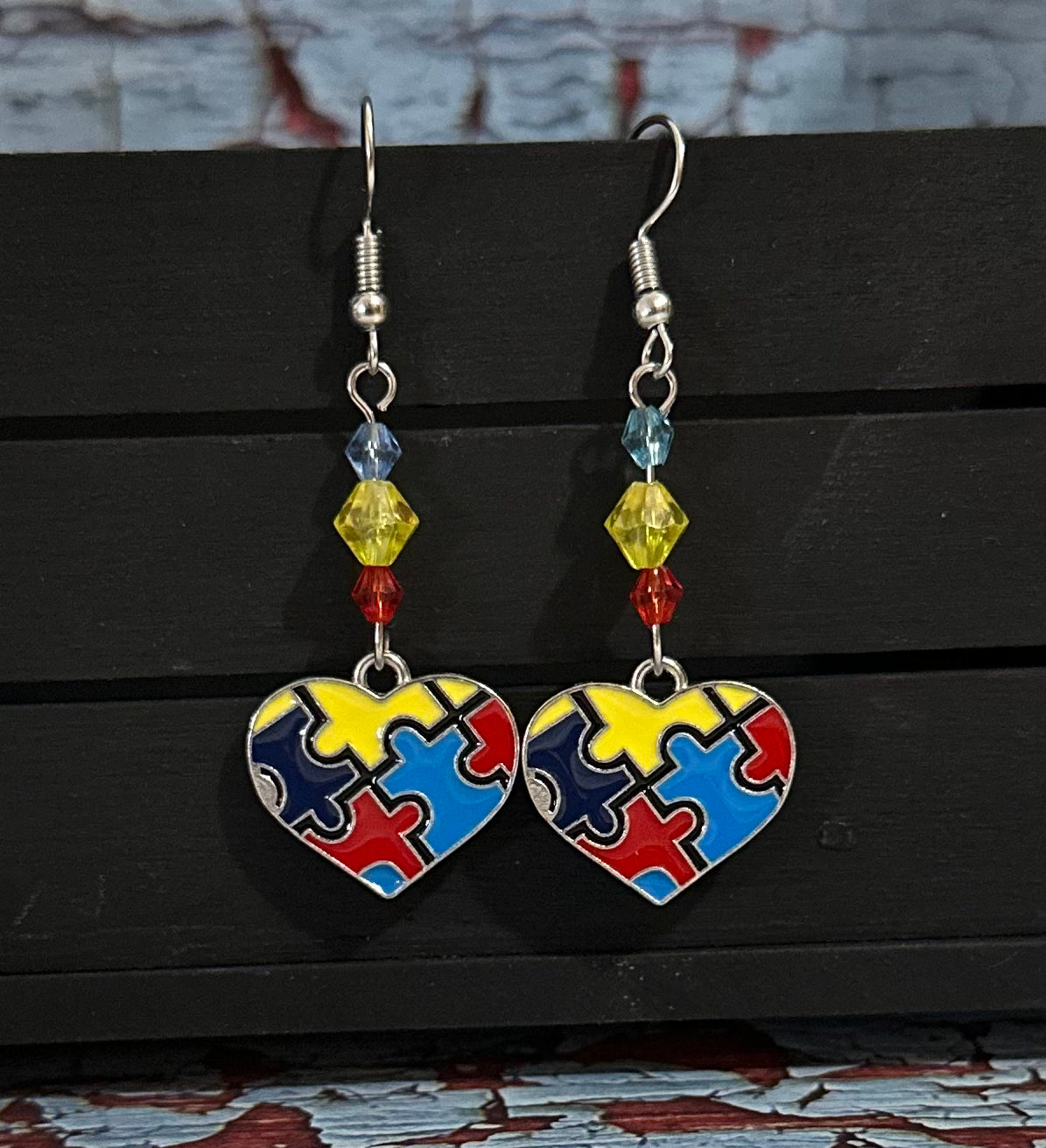 Autism Awareness charm Earrings