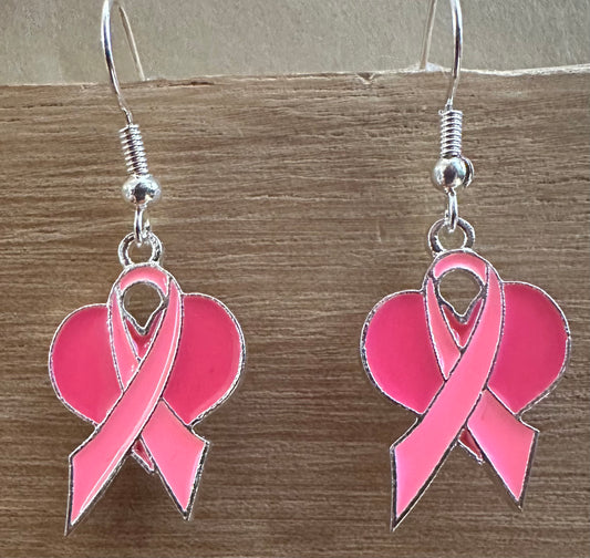 Breast Cancer Awareness Earrings