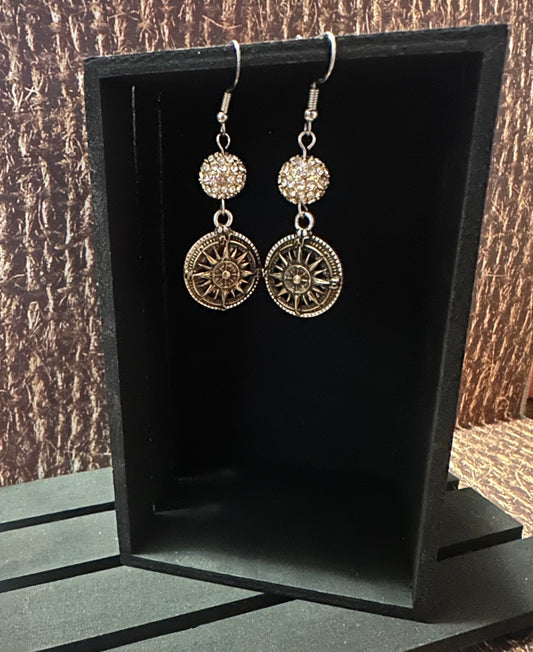 Compass Earrings