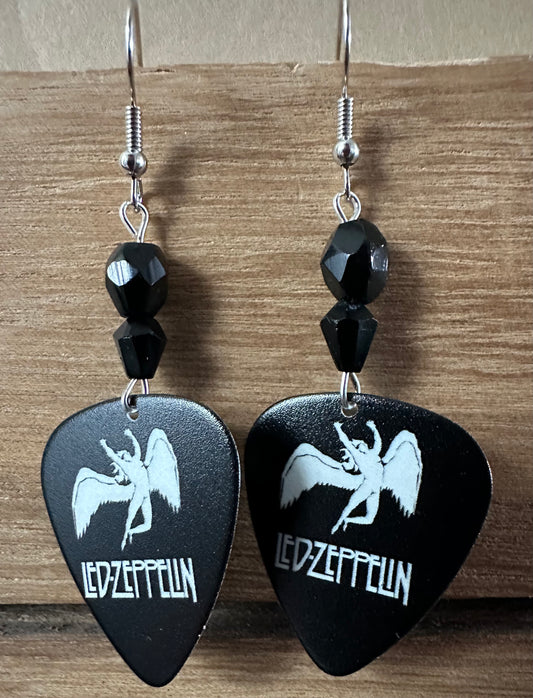 Led Zeppelin Guitar Pick Earrings