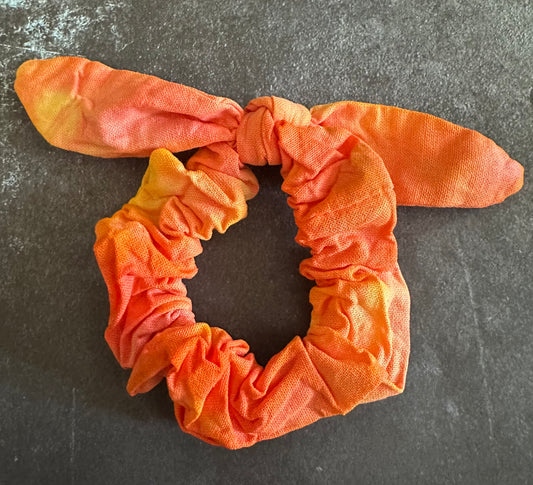 Tie-Dye Bow Scunchy