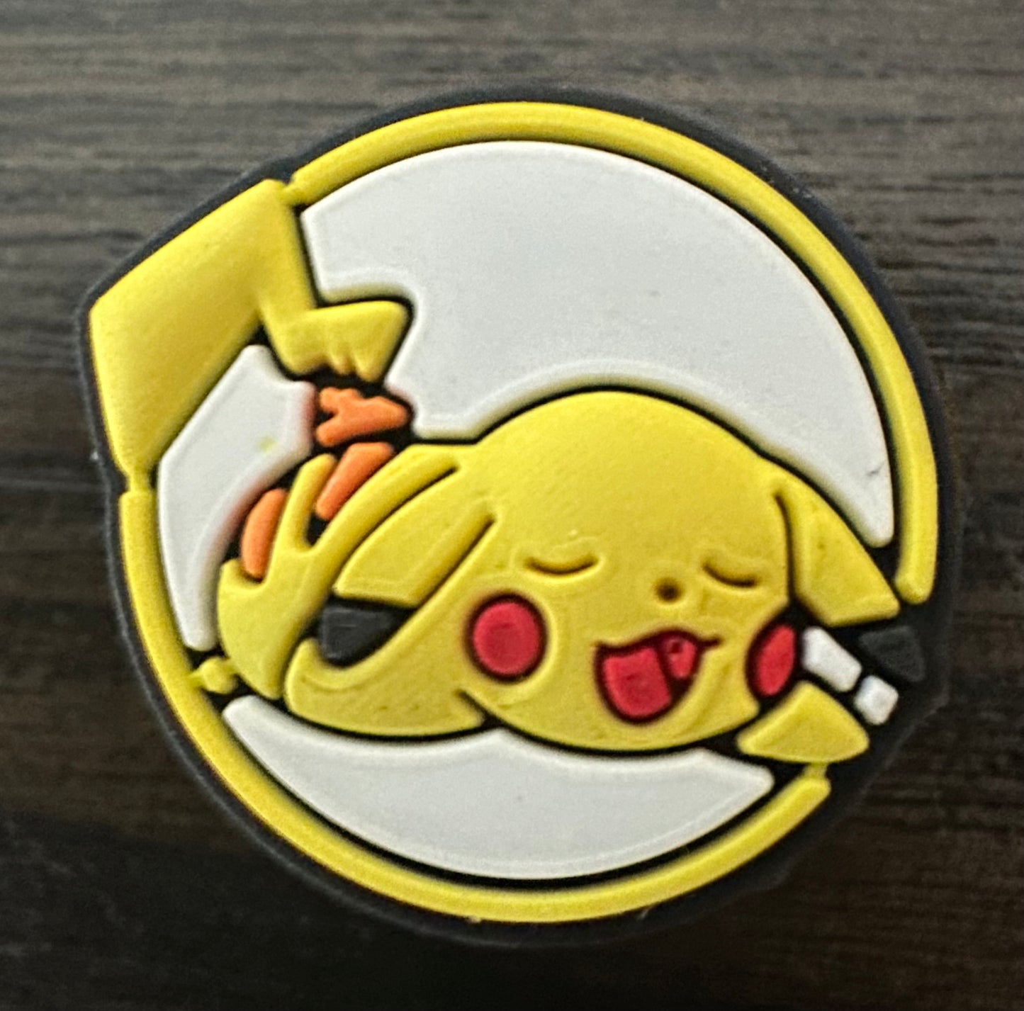 Sleepy Pikachu shoe charm