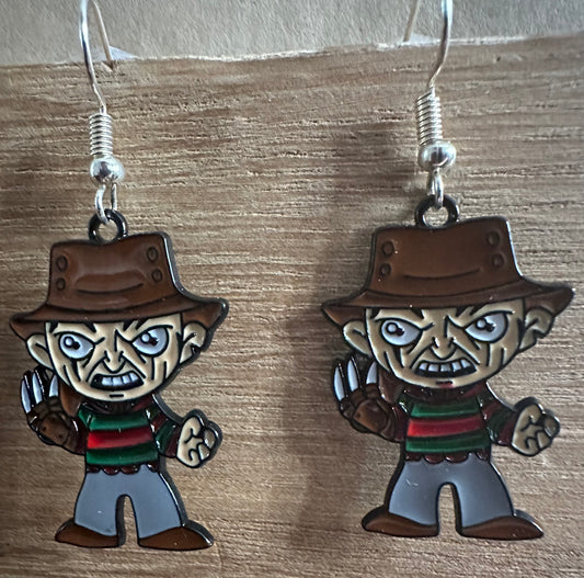 Horror Freddy Earrings