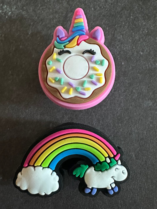 Unicorn Shoe Charm set