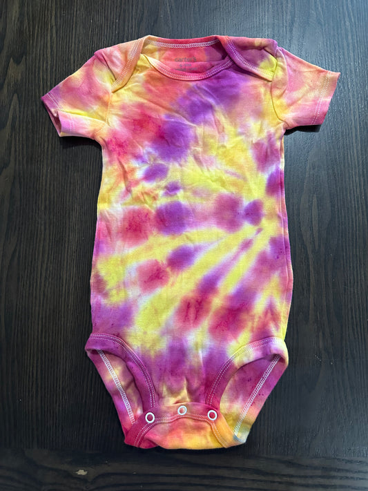 Sunrise Tie-Dye Baby onesie