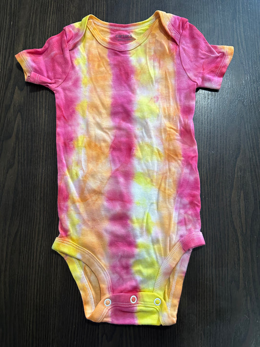 Sorbet Accordion Tie-Dye Baby onesie