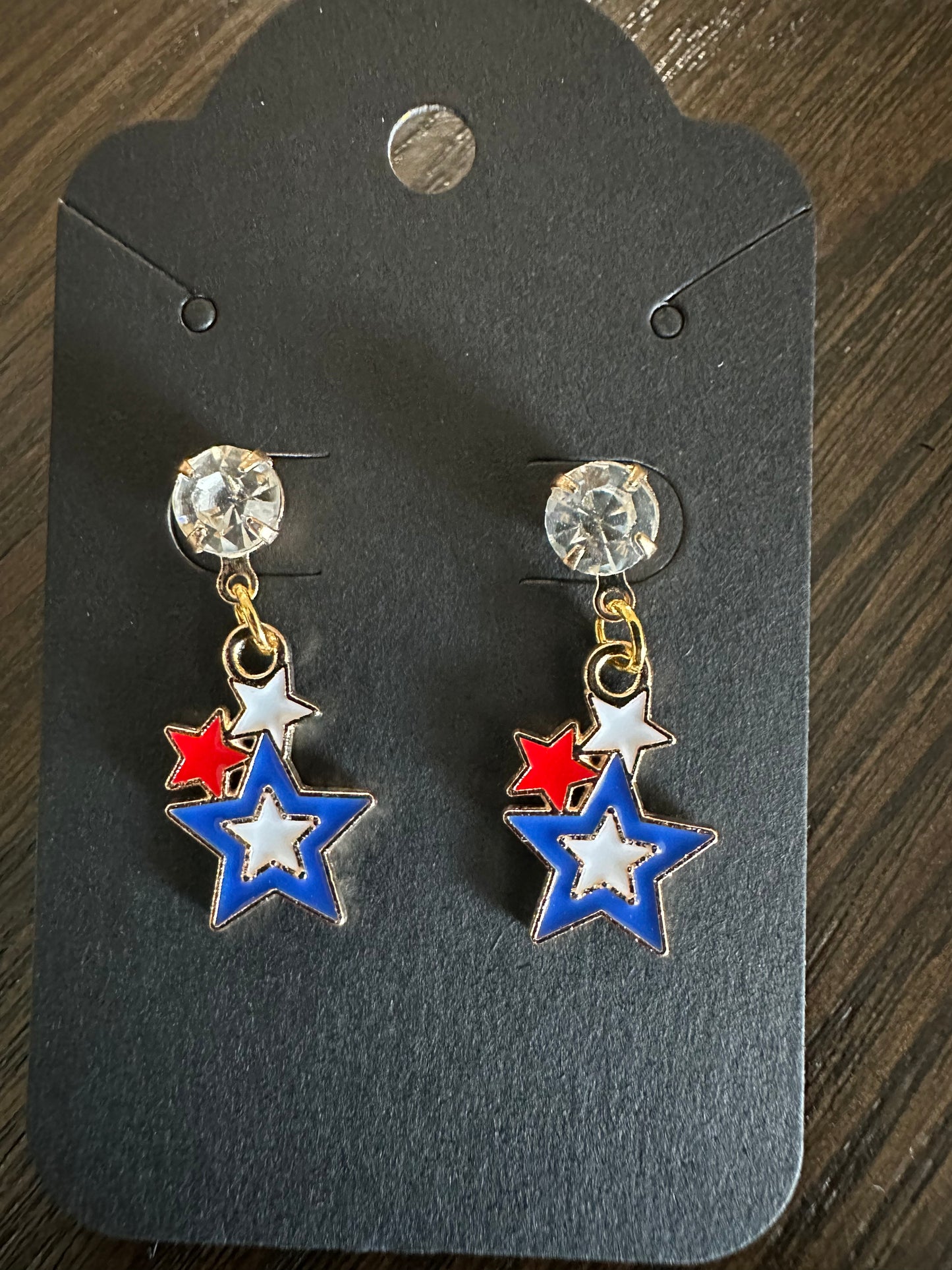 Americana Star Stud/Dangle earrings