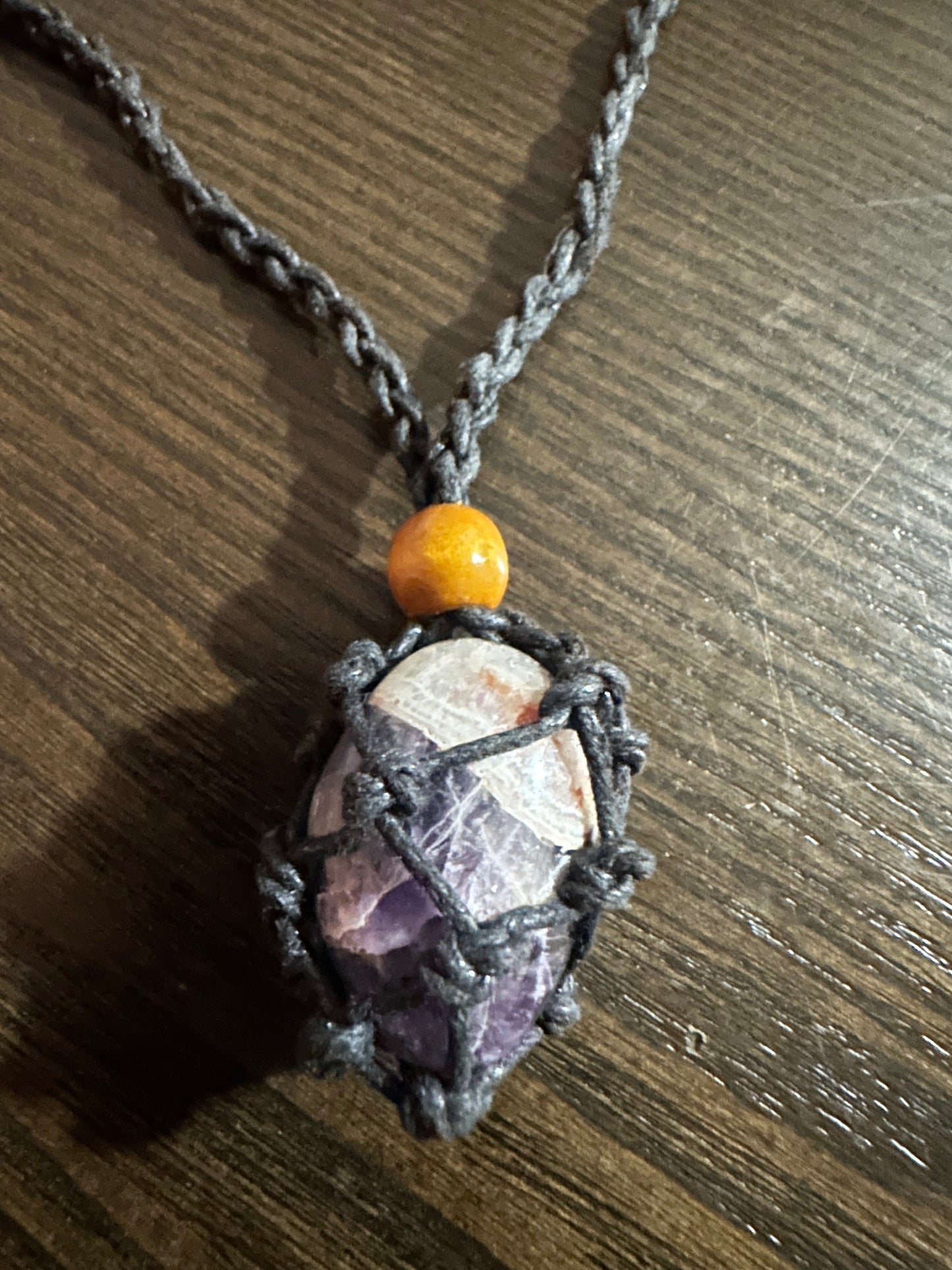 Amethyst Rope Necklace