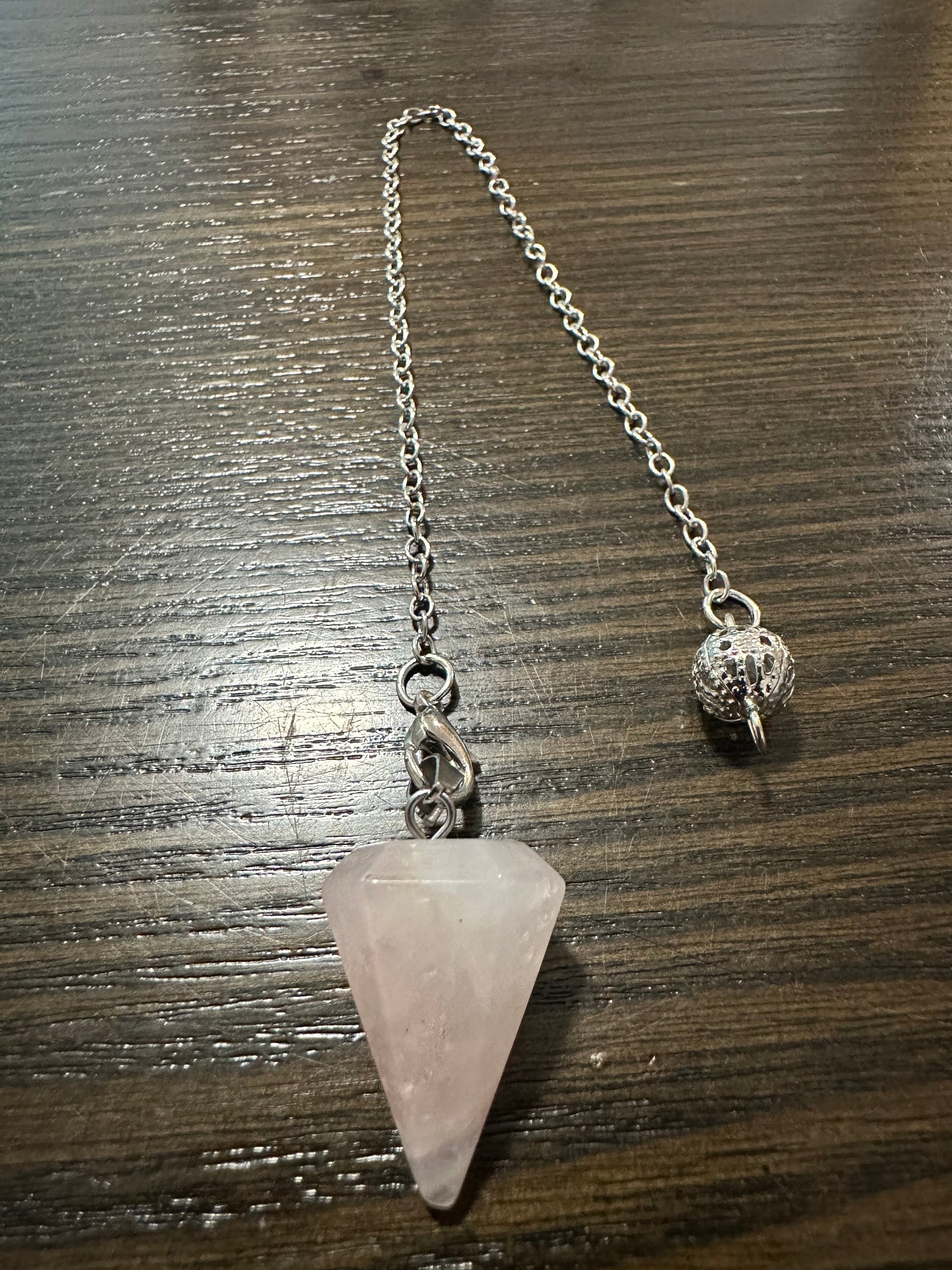 Rose Quartz Pendulum