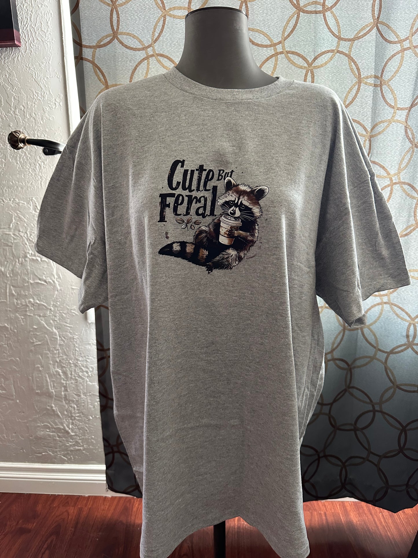 Raccoon Cute but Feral tee