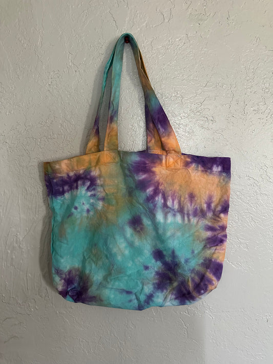 Tie-Dye Canvas tote bag