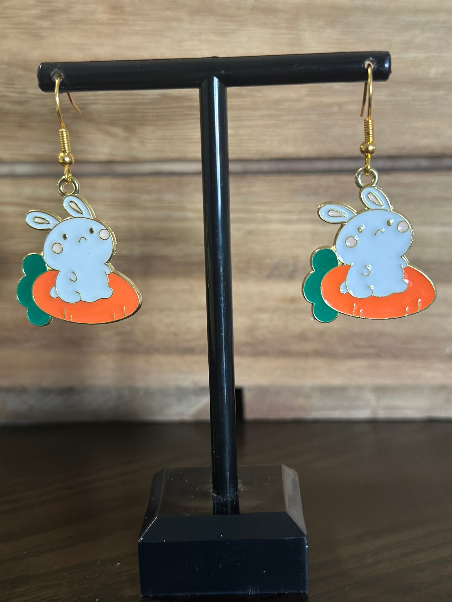 Easter Bunny Charm Earrings