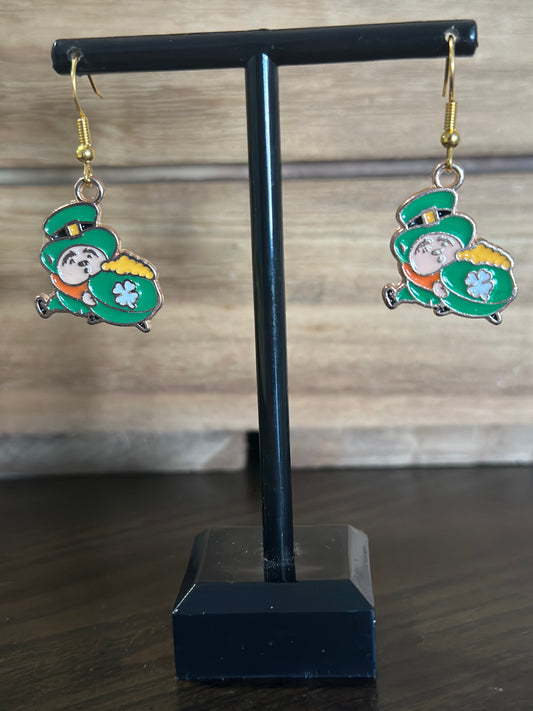 Leprechaun charm Earrings