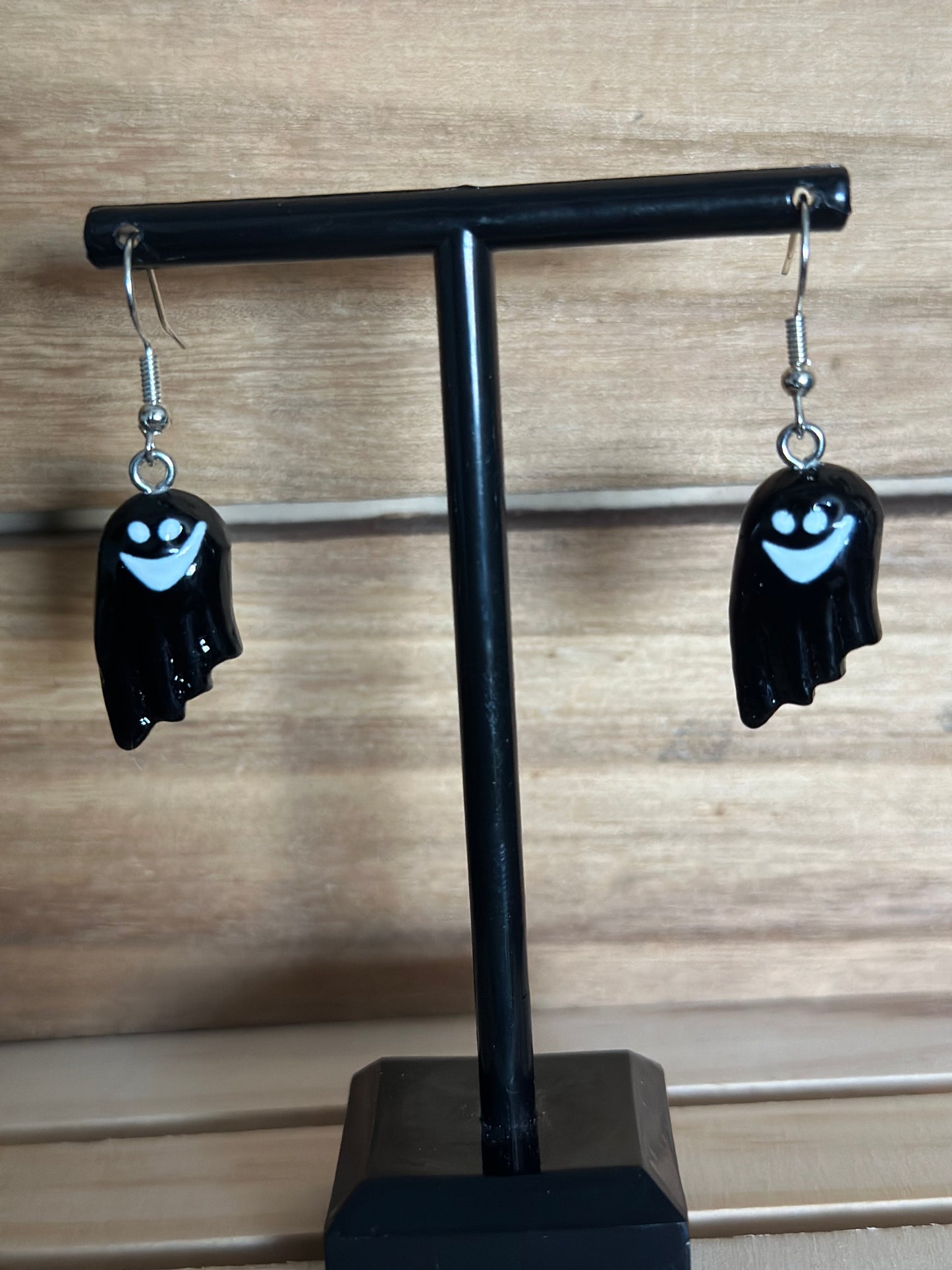 Black Ghost Earrings