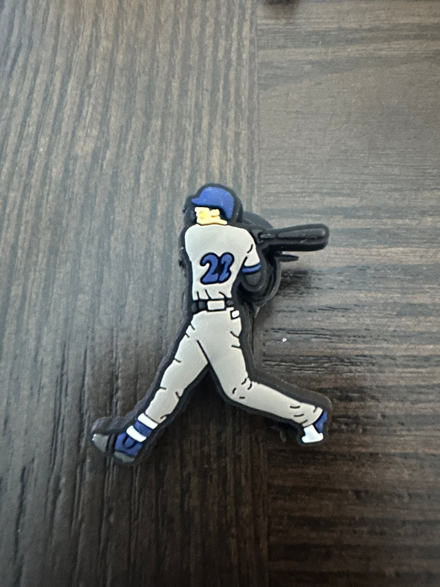 Baseball batter shoe charm