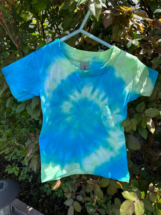 Groovy Sweet Ocean Tie-Dye toddler Tee