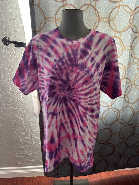 Grape Cotton Candy swirl T-Shirt