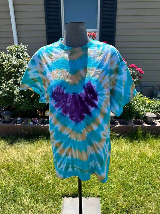 High Vibration Heart Tie-Dye