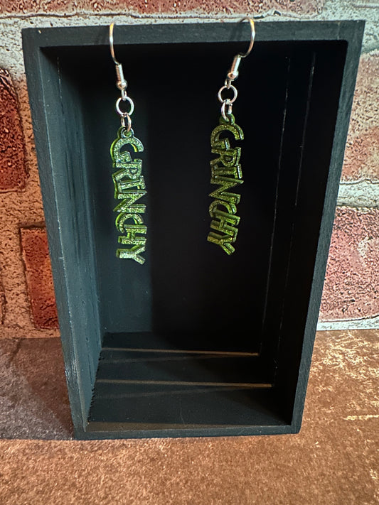 Grinchy Earrings