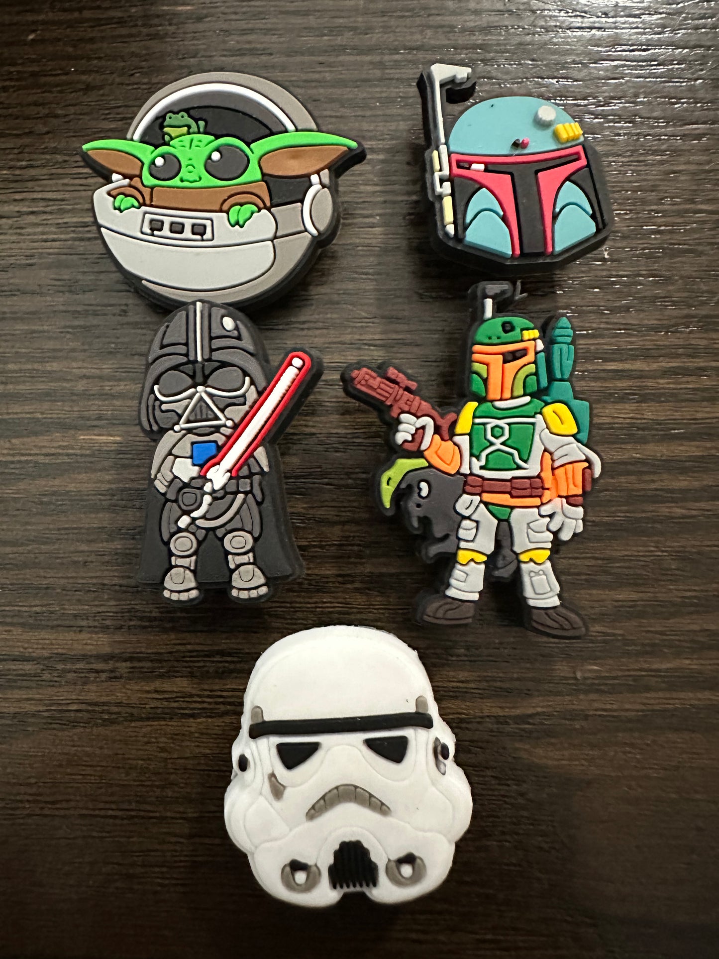 Star Wars Shoe charm set